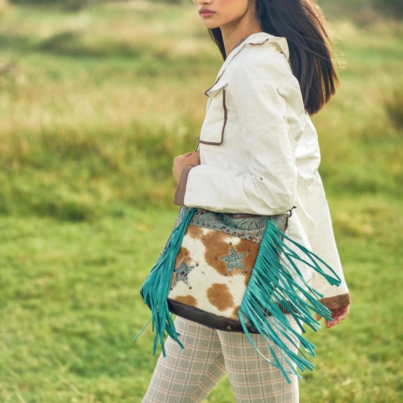 Myra Bag Bags Myra Luminous Turquoise Concealed Carry Hairon